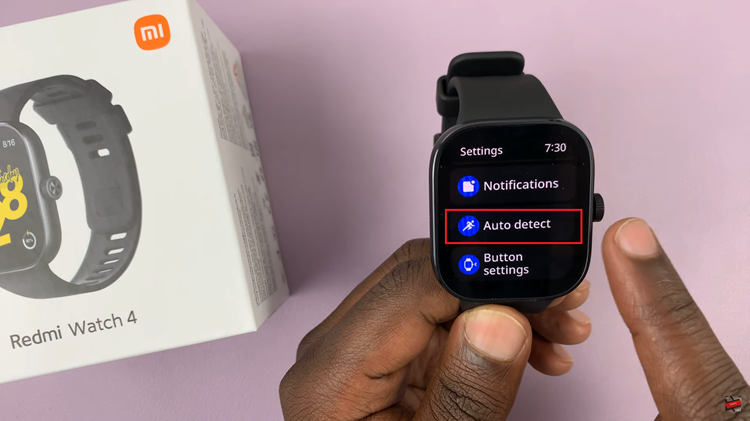 How To Turn ON Workout Auto Detect On Redmi Watch 4