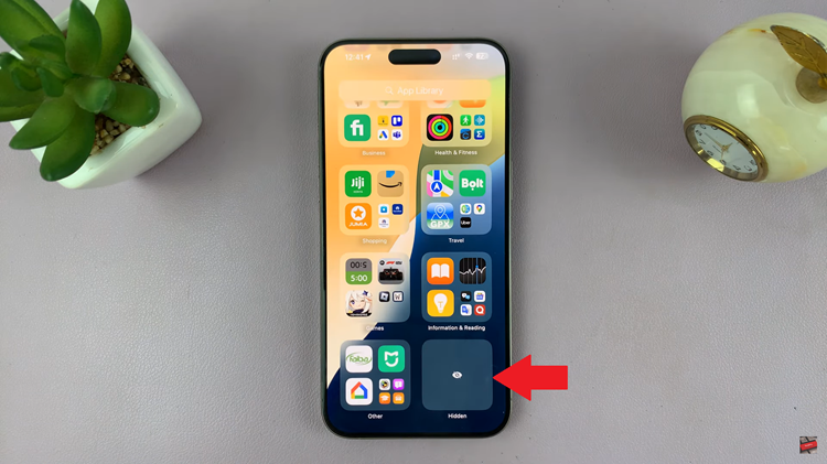 How To Unhide Hidden Apps On iOS 18