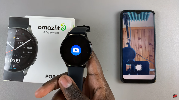 How To Use Amazfit Pop 3R As Camera Remote
