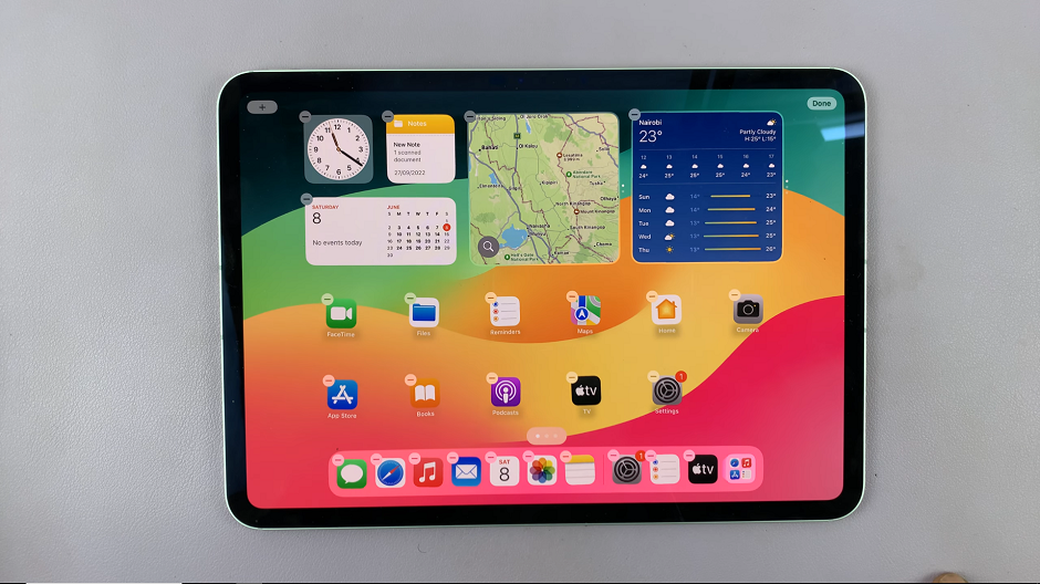 Cómo reorganizar las pantallas de inicio en el iPad Pro M4