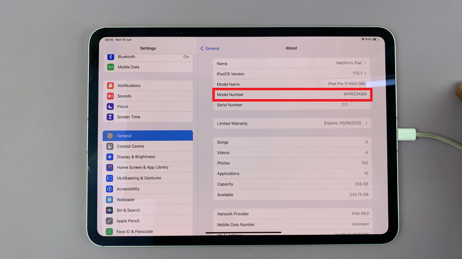 Cómo comprobar si el iPad Pro M4 es nuevo o reacondicionado