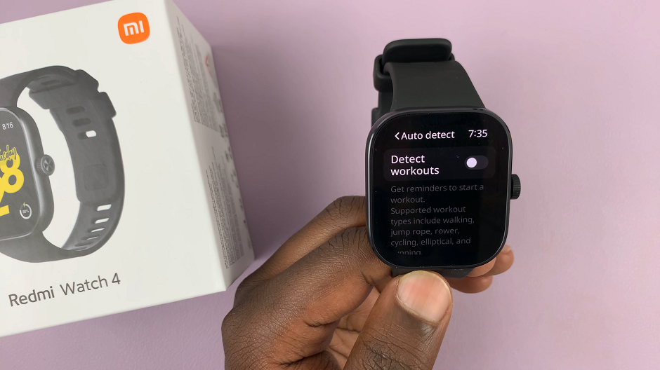 Turn OFF Workout Auto Detect On Redmi Watch 4