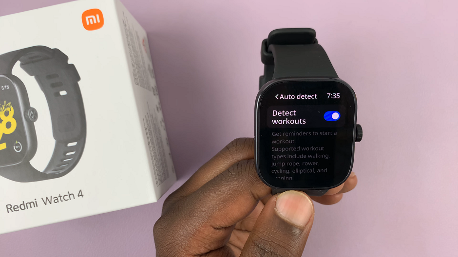 How To Turn OFF Workout Auto Detect On Redmi Watch 4