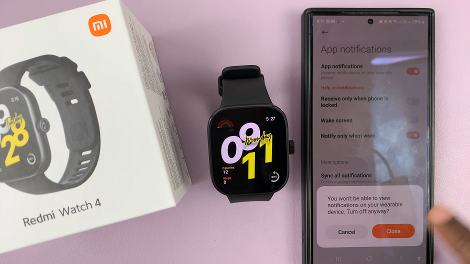 How To Turn OFF App Notifications On Redmi Watch 4