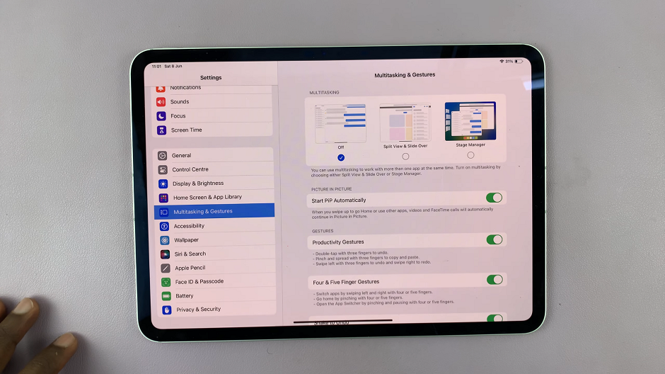 Disable Multitasking On M4 iPad Pro