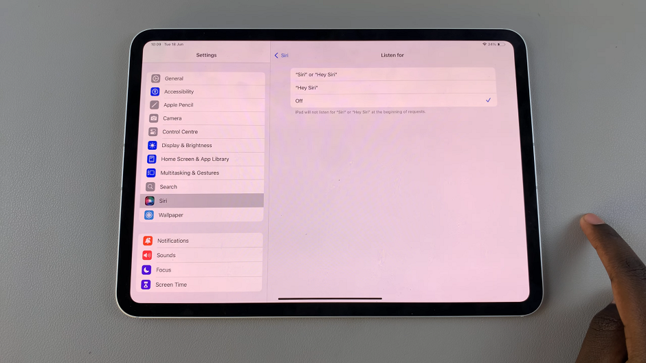 How To Enable 'Siri' Instead Of 'Hey Siri' On iPad