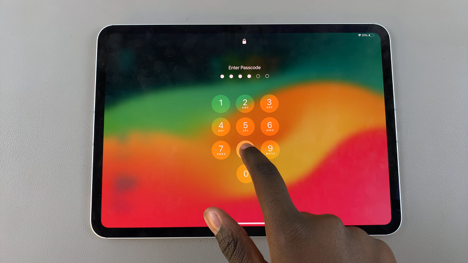 How To Use Screen Lock Passcode On iPad