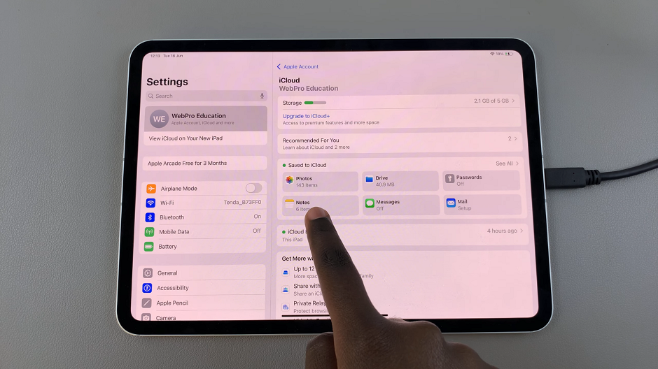 How To Stop Syncing Photos & Videos To iCloud On iPad