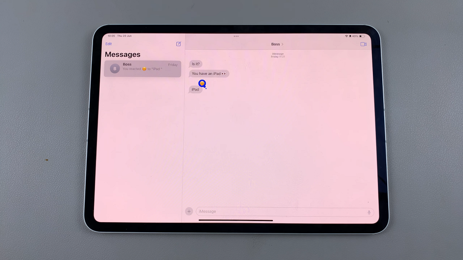 How To Recover Messages On iPad