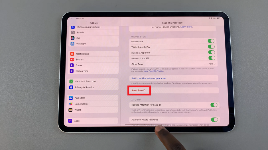 How To Change Face ID On iPad