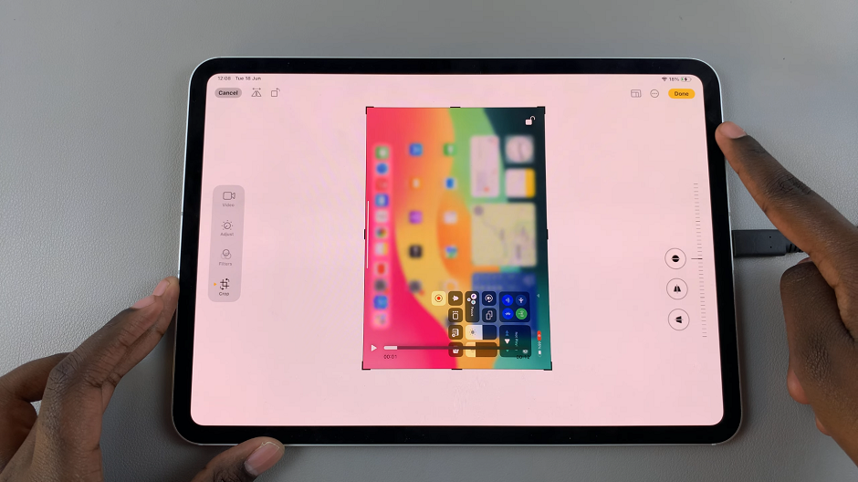 Rotate a Video On iPad