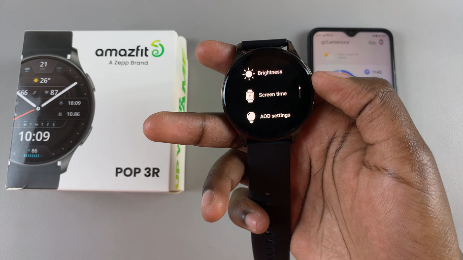 How To Change Screen Timeout On Amazfit Pop 3R