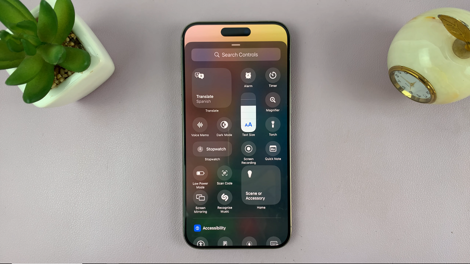 How To Add Controls To a New Control Center Page In iOS 18