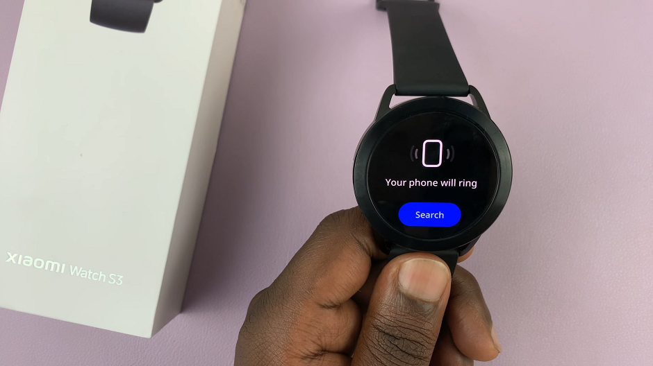 How To 'Find My Phone' With The Xiaomi Watch S3