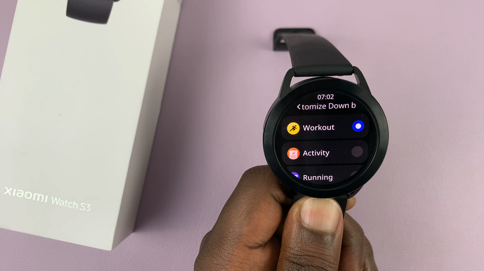 How To Customize Down Button On Xiaomi Watch S3