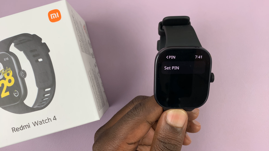 How To Set PIN On Redmi Watch 4