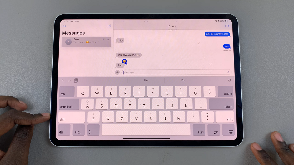 How To Type In All Caps On iPad