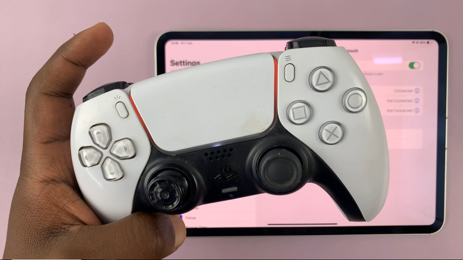 How To Pair PS5 Controller with M4 iPad Pro