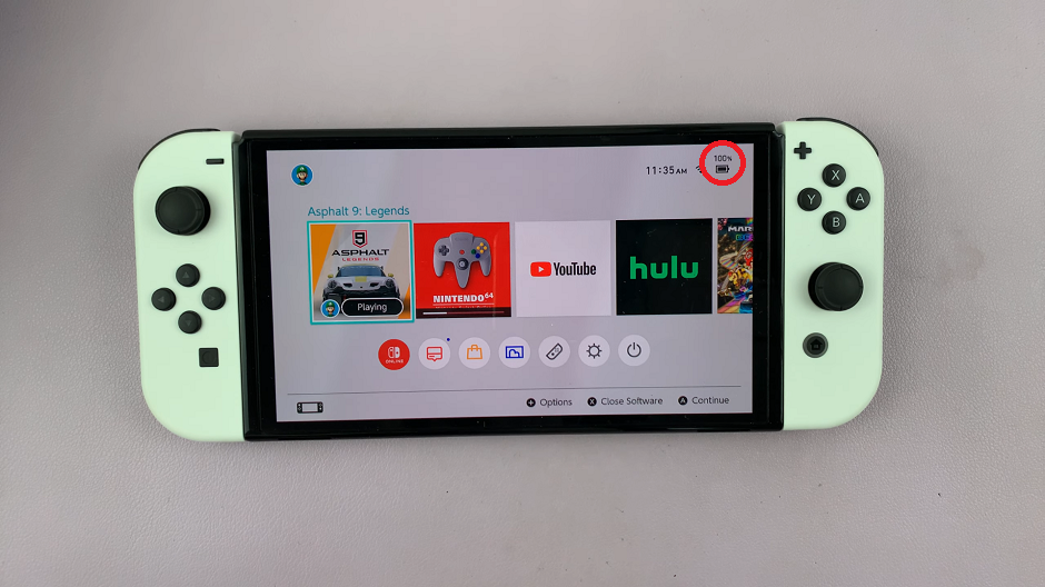 How To See Battery Percentage On Nintendo Switch