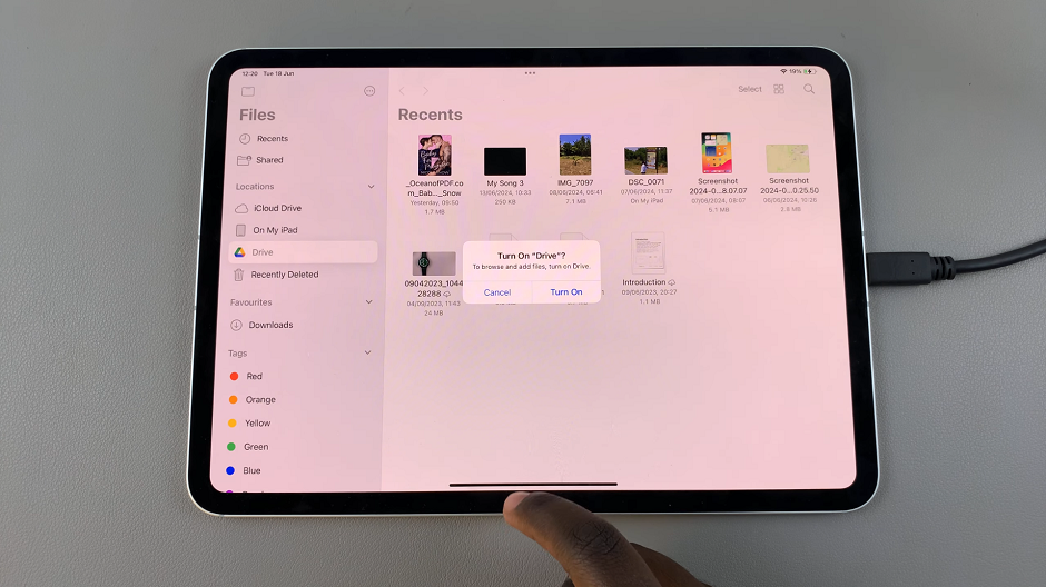 Add Google Drive To Files App On iPad