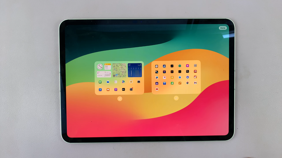 How To Hide Home Screen On M4 iPad Pro