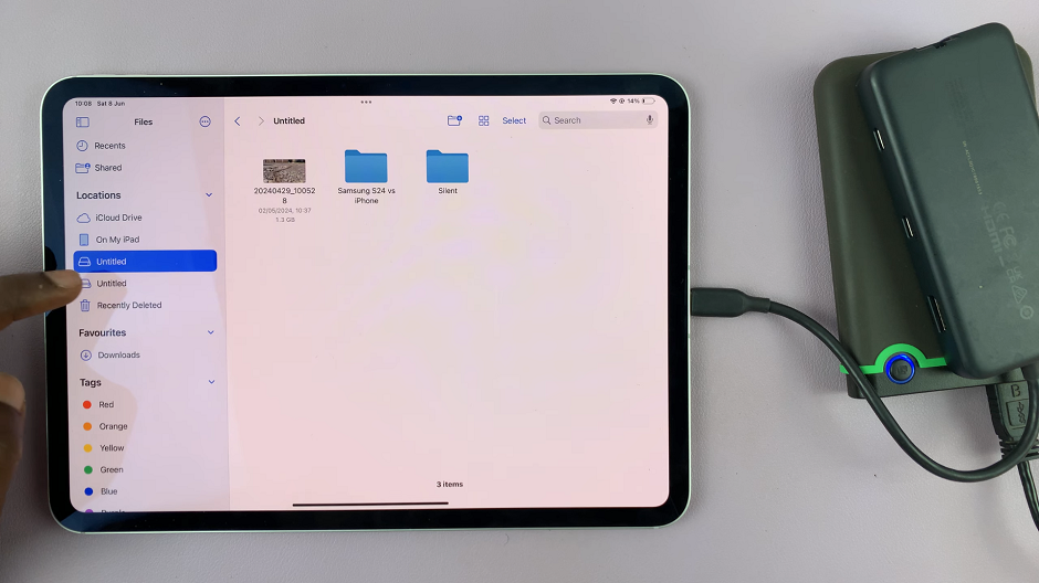 How To Connect Hard Disk To M4 iPad Pro