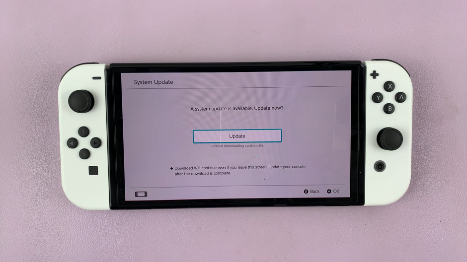 How To Update Nintendo Switch Firmware