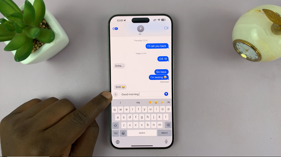 How To Schedule Messages In iOS 18