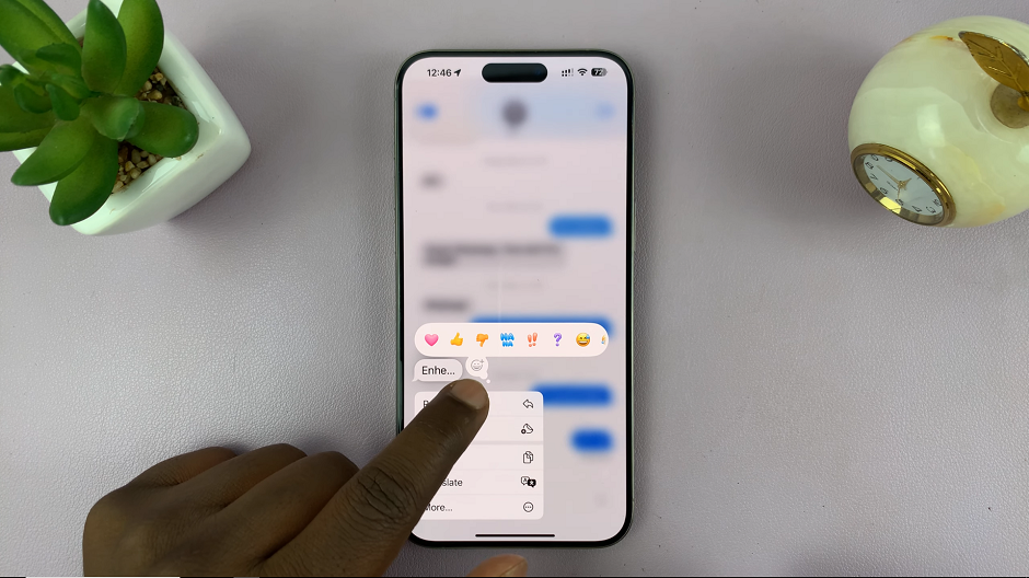 How To Use Any Emoji In Messages Tap Backs In iOS 18