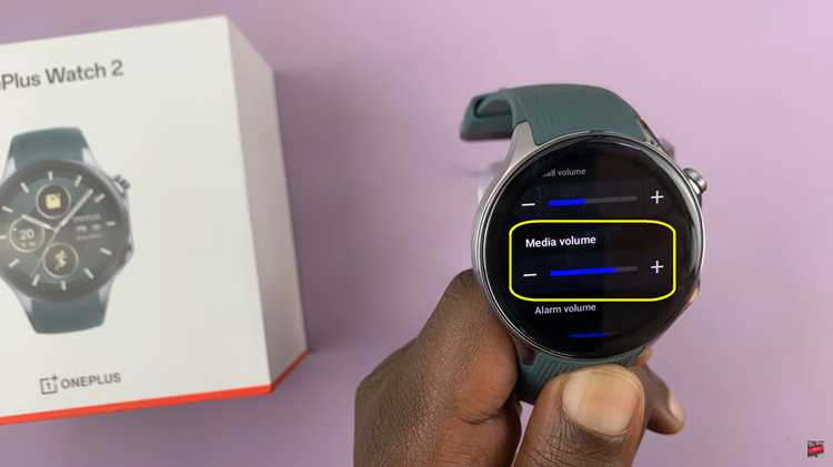 Adjust Google Assistant Volume On OnePlus Watch 2