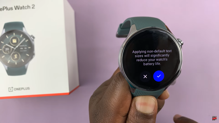 How To Adjust Text Size On OnePlus Watch 2