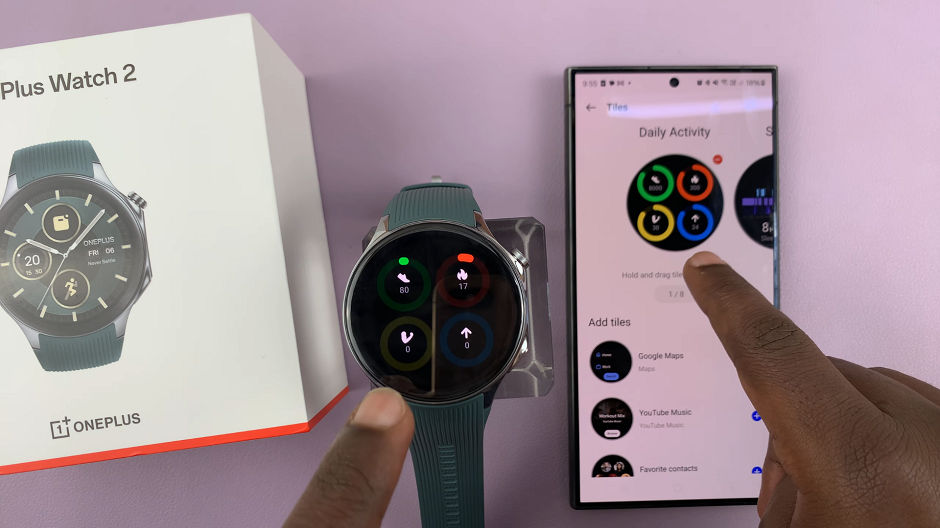 How To Add Tiles On OnePlus Watch 2