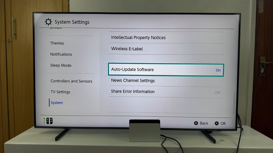 Auto-Update Dock On Nintendo Switch