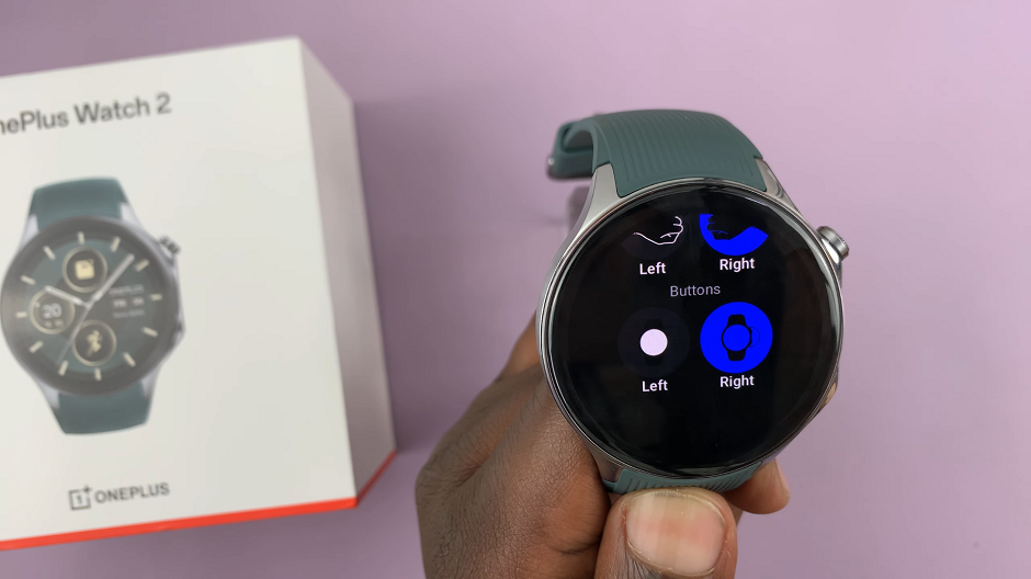 Change Wrist & Button Orientation On OnePlus Watch 2