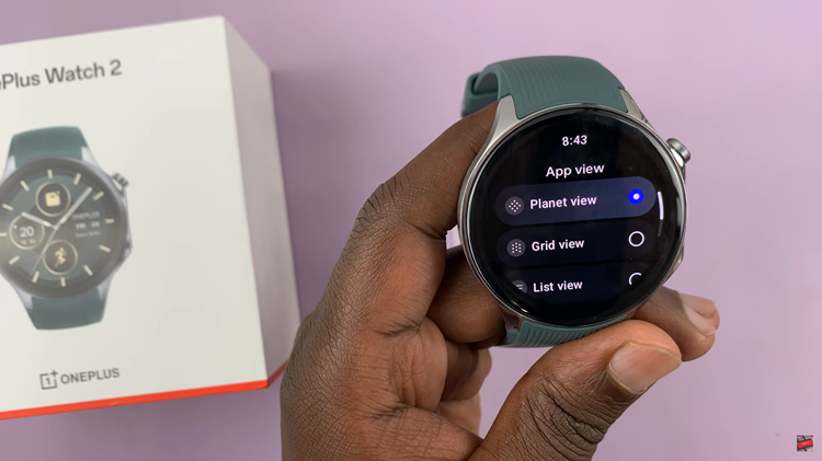 Change App View On OnePlus Watch 2