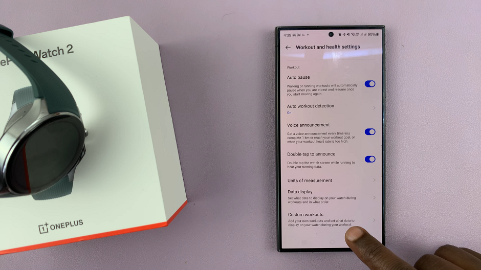 How To Create Custom Workout On OnePlus Watch 2