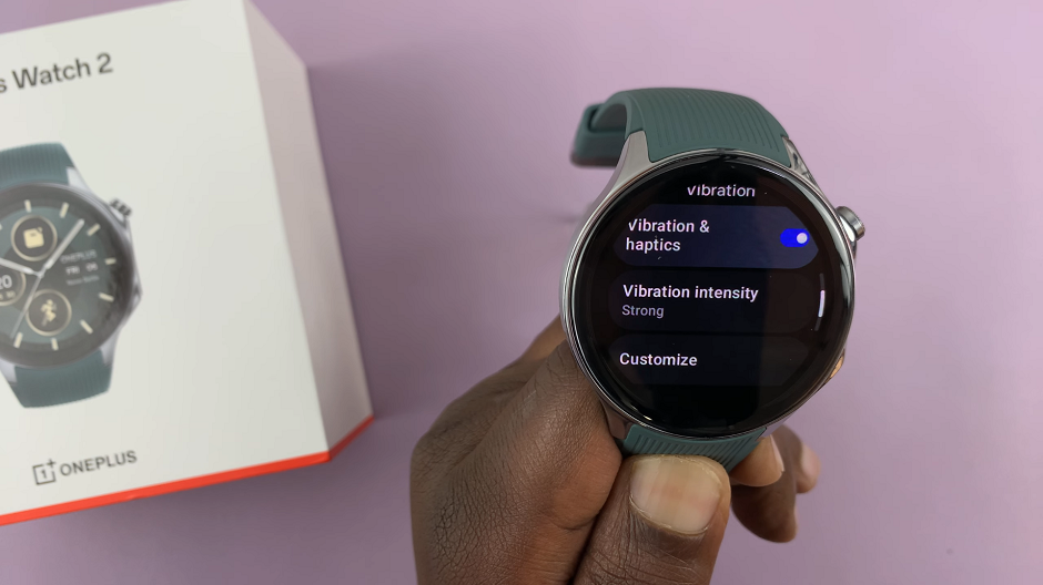 How To Enable/Disable Vibration & Haptics On OnePlus Watch 2