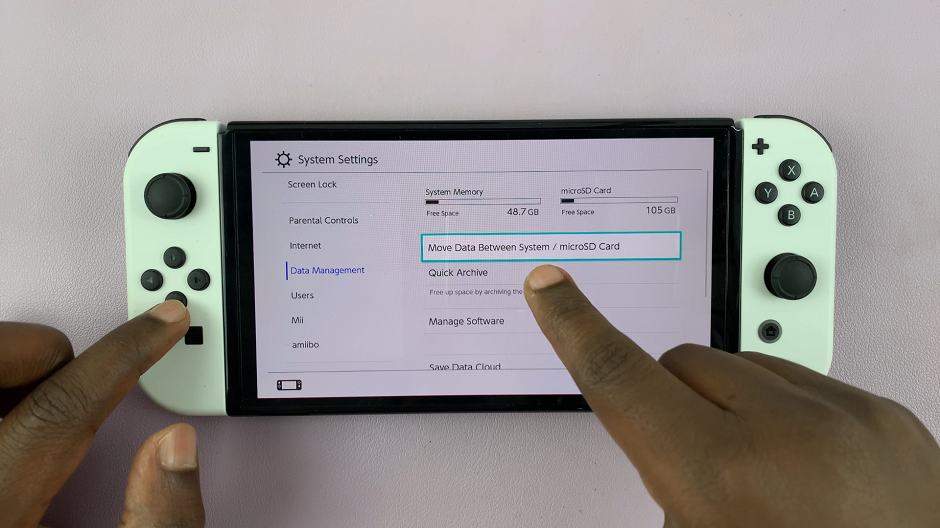 How To Transfer Nintendo Switch Games From System Memory To SD Card