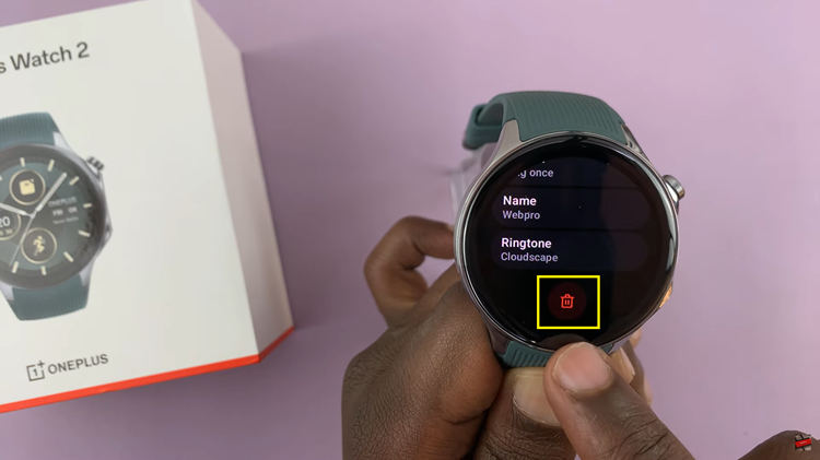  Delete Alarm On OnePlus Watch 2