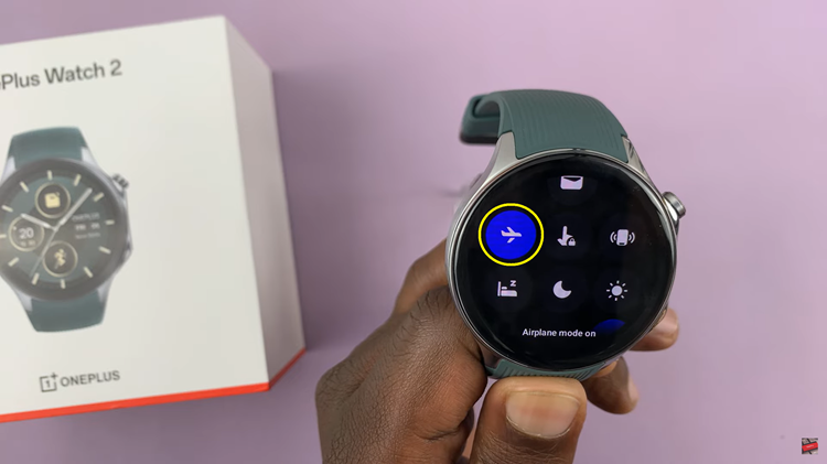 Enable & Disable Airplane Mode On OnePlus Watch 2