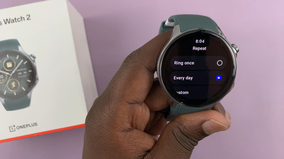 How To Set Alarm On OnePlus Watch 2