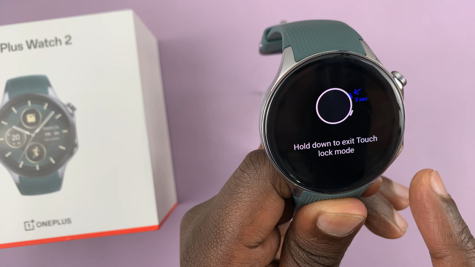 How To Unlock Touch Screen On OnePlus Watch 2