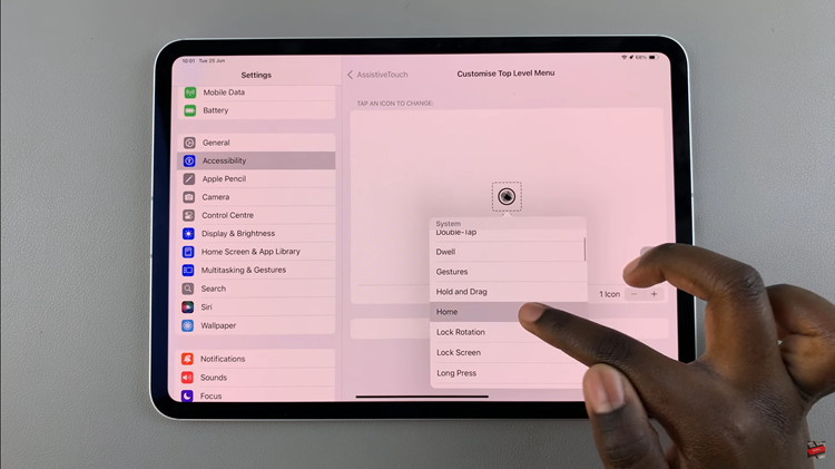 How To Add Floating Home Button (Using Assistive Touch) On iPad