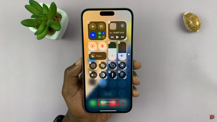 How To Add Hotspot Icon In Control Center On iOS 18 (iPhone)