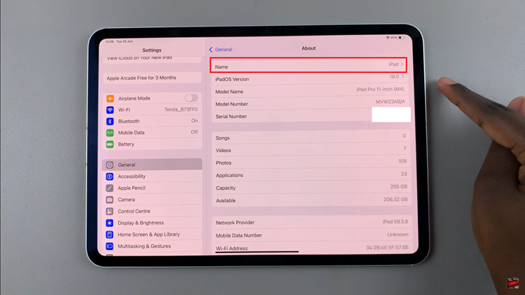 How To Change Bluetooth Name Of iPad