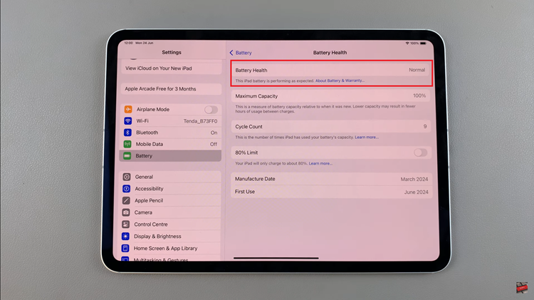 How To Check Battery Health On iPad