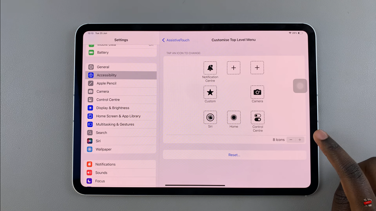 How To Customize Assistive Touch Button Menu On iPad