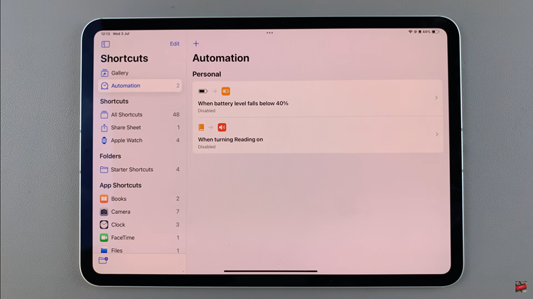 How To Enable Automation On iPad