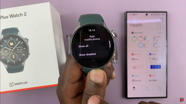 How To Enable & Disable App Notifications On OnePlus Watch 2