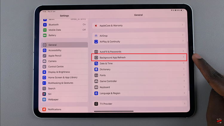 How To Enable & Disable 'Background App Refresh' For Apps On iPad